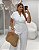 Conjunto Cropped e Calça Pantalona Branco Quality Moda Plus Size Milliossi Primavera loja - Imagem 2