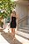 Vestido Botões Preto Quality Moda Plus Size Milliossi Primavera - Imagem 3