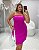 Vestido Curto Fucsia Quality Moda Plus Size Milliossi Primavera loja - Imagem 2