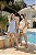 Conjunto Blusa Flor e Short Quality Moda Plus Size Divas Primavera - Imagem 1