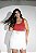 Saia Shorts Fivela Quality Moda Plus Size Milanjus Primavera - Imagem 7