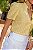 Camisa MM Textura Quality Moda Plus Size Milanjus Primavera - Imagem 5