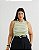 Blusa Regata Listrada Quality Moda Plus Size Quebela Primavera - Imagem 4