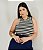 Blusa Regata Listrada Quality Moda Plus Size Quebela Primavera - Imagem 3