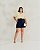 Shorts Linho Misto Alfaiataria Quality Moda Plus Size Quebela Primavera - Imagem 4