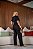 Conjunto Blusa e Calça Ribana Preto Quality Moda Plus Size Milliossi Primavera - Imagem 2