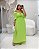 Conjunto Blusa e Saia Longa Verde Quality Moda Plus Size Duas Primavera - Imagem 1