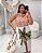 Blusa Listrada Marrom Quality Moda Plus Size Duas Primavera - Imagem 1