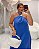 Vestido Longo Azul Quality Moda Plus Size Duas Primavera - Imagem 2