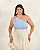 Saia Midi Off White Quality Moda Plus Size Quebela Primavera - Imagem 4