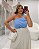 Saia Midi Off White Quality Moda Plus Size Quebela Primavera - Imagem 6