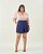 Shorts Alfaiataria Bolso Marinho Quality Moda Plus Size Quebela Primavera - Imagem 1