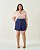 Shorts Alfaiataria Bolso Marinho Quality Moda Plus Size Quebela Primavera - Imagem 4