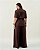 Conjunto Copacabana Marrom Quality Moda Plus Size Quebela Primavera - Imagem 2