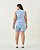 Conjunto Colete e Shorts Azul Quality Moda Plus Size Quebela Primavera - Imagem 2
