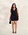 Conjunto Colete e Shorts Preto Quality Moda Plus Size Quebela Primavera - Imagem 4