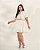 Vestido Lesie Off White Quality Moda Plus Size Quebela Primavera - Imagem 2