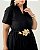 Vestido Lesie Preto Quality Moda Plus Size Quebela Primavera - Imagem 4