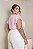 Blusa MM Poá Rosa Quality Moda Plus Size Milanjus Primavera - Imagem 2