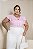 Blusa MM Poá Rosa Quality Moda Plus Size Milanjus Primavera - Imagem 1