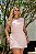 Conjunto Colete e Saia Short Cargo Rosa Quality Moda Plus Size Milanjus Primavera - Imagem 3