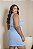 Conjunto Colete e Saia Short Cargo Azul Quality Moda Plus Size Milanjus Primavera - Imagem 2