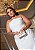 Vestido Flor Off White Quality Moda Plus Size Milliossi Verão - Imagem 3
