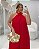 Vestido Longo Vermelho Quality Moda Plus Size Duas Verão loja - Imagem 2
