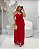 Conjunto Top e Saia Fenda Vermelho Quality Moda Plus Size Milanjus Verão loja - Imagem 1