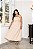 Vestido Midi com Bolso Natural Quality Moda Plus Size Divas Verão loja - Imagem 1