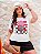 Tshirt Light Suede Fashion Quality Moda Plus Size Duas Verão loja - Imagem 1
