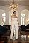 Conjunto Off-White Blusa Texturizada e Calça Pantalona de Alfaiataria Quality Moda Plus Size Divas Verão loja - Imagem 5