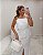 Conjunto Off White Assimétrico com Saia Longuete Quality Moda Plus Size Dvs - Imagem 2