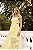 Vestido Longo Amarelo em Bordado Quality Moda Plus Size Dvs - Imagem 7