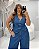 Colete Fivelas Jeans Quality Moda Plus Size Divas Verão loja - Imagem 1