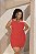 Vestido Curto em Lese Alças Largas Vermelho Quality Moda Plus Size Milliossi Verão loja - Imagem 4