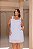 Vestido Curto em Lese Alças Largas Branco Quality Moda Plus Size Milliossi Verão loja - Imagem 2