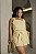 Conjunto Cropped e Saia Short Amarração Amarelo Quality Moda Plus Size Milliossi Verão loja - Imagem 4