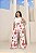 Calça Pantalona Floral Vermelha Quality Moda Plus Size Milliossi Verão loja - Imagem 4