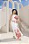 Vestido Longo Frente Única Floral Fenda Lateral Quality Moda Plus Size Milliossi Verão loja - Imagem 3