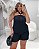 Conjunto Preto Short e Blusa com Broche e Alças Reguláveis Quality Moda Plus Size Milliossi Verão loja - Imagem 2