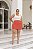 Saia Short Botão Basic Vermelho Quality Moda Plus Size Divas Verão loja - Imagem 4