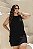 Vestido Macaquinho Camadas Preto Quality Moda Plus Size dvs Alto loja - Imagem 3