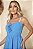 Vestido Macaquinho detalhe Alça Celeste Quality Moda Plus Size dvs Alto Pré - Imagem 3