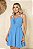 Vestido Macaquinho detalhe Alça Celeste Quality Moda Plus Size dvs Alto Pré - Imagem 4
