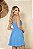 Vestido Macaquinho detalhe Alça Celeste Quality Moda Plus Size dvs Alto Pré - Imagem 2