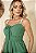 Vestido Macaquinho detalhe Alça Verde Quality Moda Plus Size dvs Alto Pré - Imagem 4