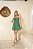 Vestido Macaquinho detalhe Alça Verde Quality Moda Plus Size dvs Alto Pré - Imagem 1
