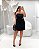 Vestido Preto Tomara que Caia Drapeado Quality Moda Plus Size rml Alto loja - Imagem 1