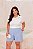 Short Alfaiataria Azul Quality Moda Plus Size dub Alto - Imagem 3